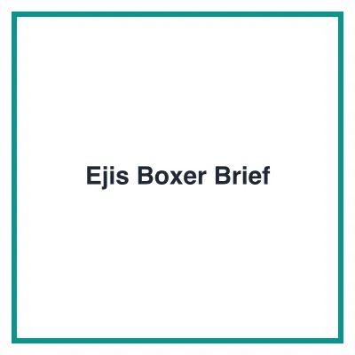 Ejis Sweat Proof Boxer Brief - clothing for hyperhidrosis